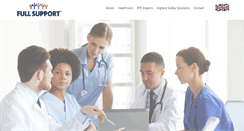 Desktop Screenshot of fullsupportgroup.com