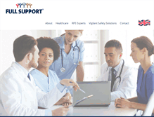 Tablet Screenshot of fullsupportgroup.com
